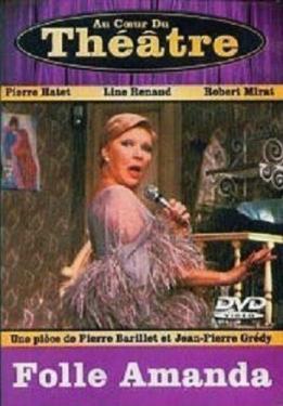 Le DVD de la pièce de théâtre Folle Amanda