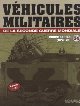 Le fascicule n°34 de la collection Eaglemoss de véhicules militaires au 1/43e