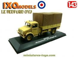 Le camion militaire Bedford OYD en miniature par Ixo Models Eaglemoss au 1/43e