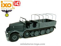 Le tracteur semi chenillé Sdkfz 9 Famo en miniature par Ixo Models au 1/43e