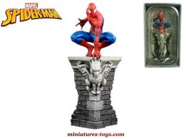 La figurine de Spiderman en métal par Eaglemoss Marvel Comics