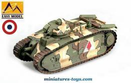 Le char français B1 bis Tunisie 1940 en miniature par Easy Model au 1/72e