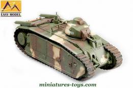 Le char français B1 bis Flandres 1940 en miniature d'Easy Model au 1/72e