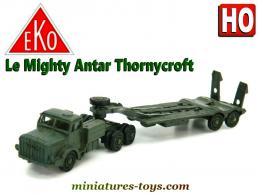Le porte char Mighty Antar Thornycroft en miniature militaire Eko au 1/88e H0 HO