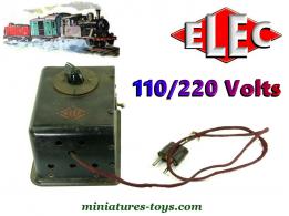 Le transformateur 110 220 Volts pour trains miniatures zéro de la marque Elec