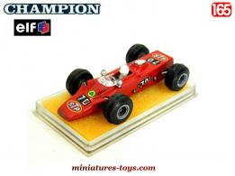 La Formule 1 Lotus Indy 56 rouge en miniature par Champion pour Elf au 1/65e
