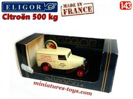 Le fourgon Citroën 500 kg Juragruyère en miniature par Eligor au 1/43e