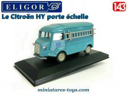 Le Citroën HY porte échelle EDF GDF en miniature par Eligor au 1/43e