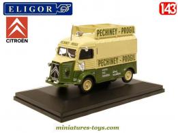 Le Citroën type HZ Pechiney Progil en miniature par Eligor au 1/43e