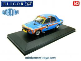 La Renault 12 Gordini Rallye en miniature par Eligor au 1/43e