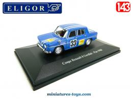 La Renault 8 Gordini Pau 1968 en miniature par Eligor au 1/43e