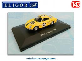 La Willys Interlagos Rallye de 1966 en miniature par Eligor au 1/43e