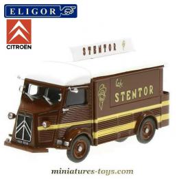 Le Citroën type HY café Stentor en miniature d'Eligor au 1/43e