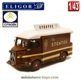Le Citroën type HY café Stentor en miniature Eligor au 1/43e