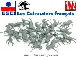 La cavalerie française des Cuirassiers napoléonniens en figurines Esci au 1/72e