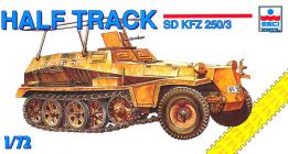 Le kit de l'Hanomag SdKfz 250/3 Greif Afrika Korps de Romel par Esci au 1/72e