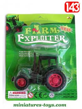 Un joli tracteur agricole John Deere en miniature au 1/43e