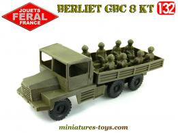 Le Berliet GBC 8 KT jouet de bazar en miniature plastique par Feral au 1/32e
