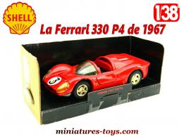 La Ferrari 330 P4 de 1967 miniature pour Shell Collection Classico au 1/38e