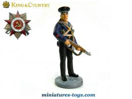 La figurine métal du fusilier marin russe en 1941 de King and Country au 1/32e