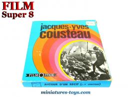 Le film de cinéma Super 8 intitulé Autour d'un récif par Jacques-Yves Cousteau