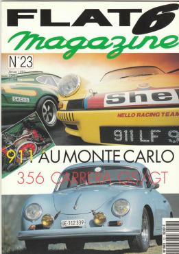 Magazine Porsche Flat 6  n°23...