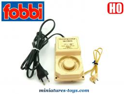 Le transformateur 12 v 220 volts Fobbi type 4300 pour trains électriques