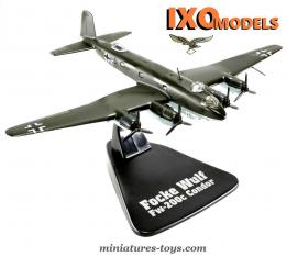 Le quadrimoteur Focke Wulf 200c Condor en miniature métal au 1/144e