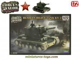 Le kit du char russe KV 2 par Unimax Forces of Valor au 1/72e