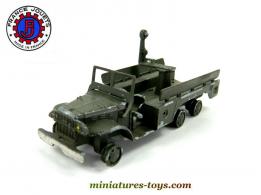 Le Dodge 6x6 WC 63 militaire miniature de France Jouets au 1/55e incomplet