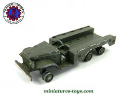 Le Dodge 6x6 WC 63 militaire miniature de France Jouets incomplet au 1/55e