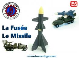 La fusée pour les GMC et Dodge miniatures de France Jouets au 1/55e