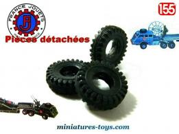 Le pneu pour le Pacific miniature de France Jouets au 1/55e