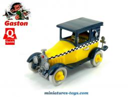 La voiture Fiat 1925 de Gaston Lagaffe en miniature distribuée par Quick