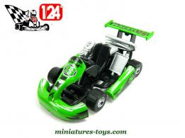 Le Karting Racer 26 vert en miniature de Golden Wheel au 1/24e