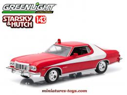 La Ford Gran Torino de Starky et Hutch en miniature par Greenlight au 1/43e