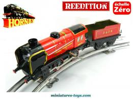 La locomotive vapeur mécanique 020 et tender Hornby Hachette échelle zéro