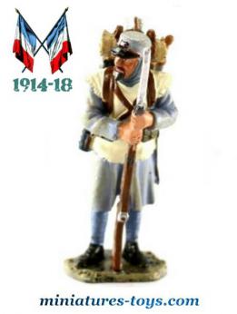 Le fantassin français de 1915 en figurine métal par Hachette au 1/30e