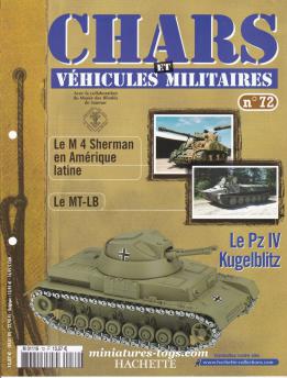 Le fascicule n° 72 de la collection Hachette de miniatures Solido militaires