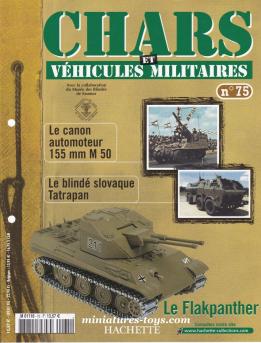 Le fascicule n° 75 de la collection Hachette de miniatures Solido militaires