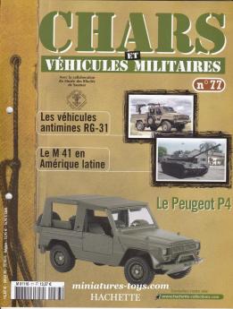 Le fascicule n° 77 de la collection Hachette de miniatures Solido militaires