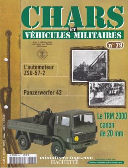 Le fascicule n° 79 de la collection Hachette de miniatures Solido militaires