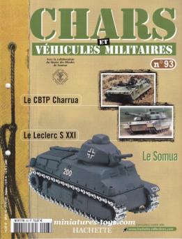 Le fascicule n°93 de la collection Hachette Chars et véhicules militaires Solido