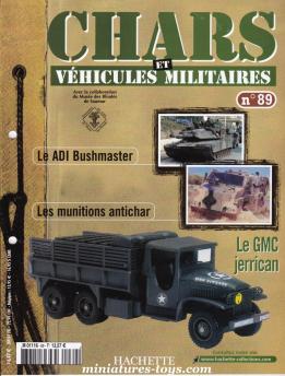 Le fascicule n°89 de la collection Hachette Chars et véhicules militaires Solido