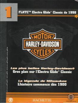 Les revues n° 1 et 2 de la collection Harley Davidson d'Hachette Collections