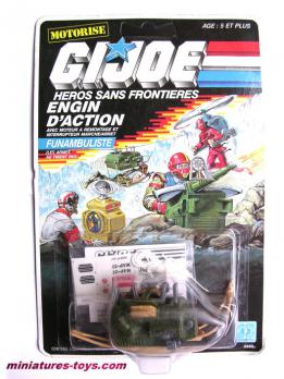 Le funambuliste motorisé de Gi Joe par Hasbro neuf sous blister