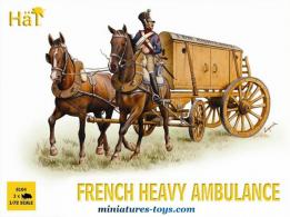 Les ambulances françaises à Waterloo en figurines par Hat au 1/72e