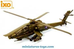 L'hélicoptère Apache AH-64A en miniature d'Ixo Models au 1/72e