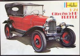 La Citroën 5 HP Trèfle miniature en maquette par Heller au 1/24e
