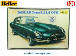 Le kit de la Jaguar Type E-3 L 8 OTS miniature par Heller au 1/24e